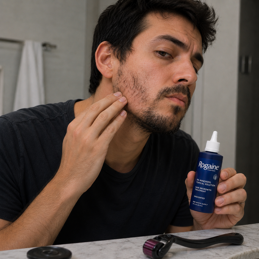 No More Rubbing Medication on Your Face Twice a Day.