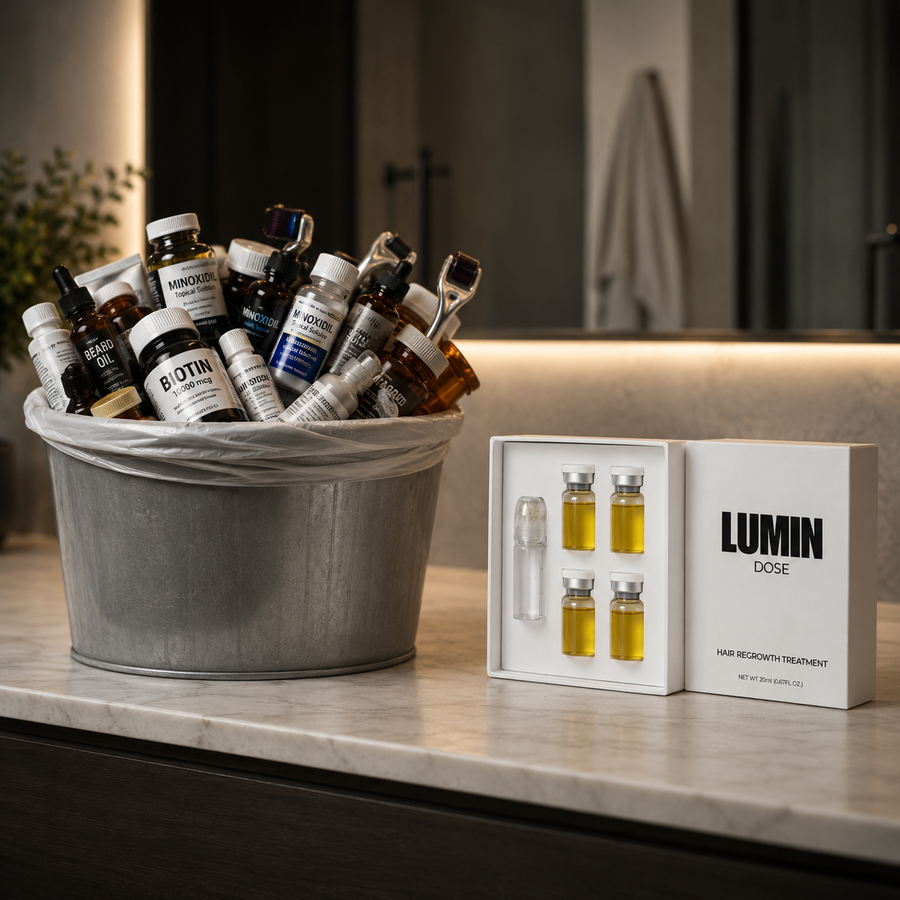 One Kit Replaces a Year of Minoxidil.
