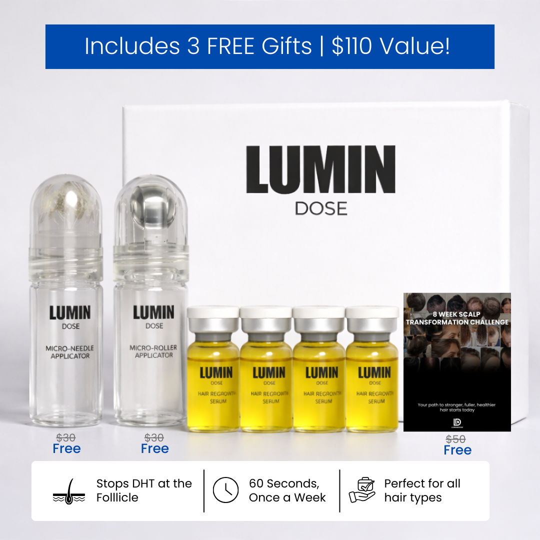 Dual Applicator Dual-Applicator Hair Regrowth System – Lumin Dose